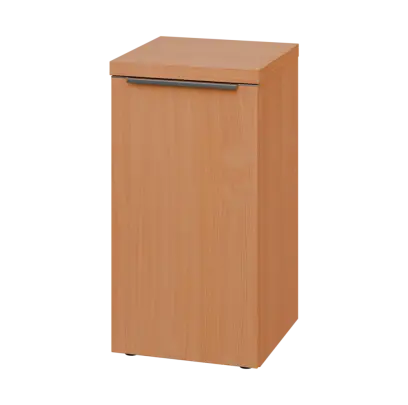 SIN 2 - 4D kancelářská skříň, 1-dveřová, levá, 770x400x400, buk royal